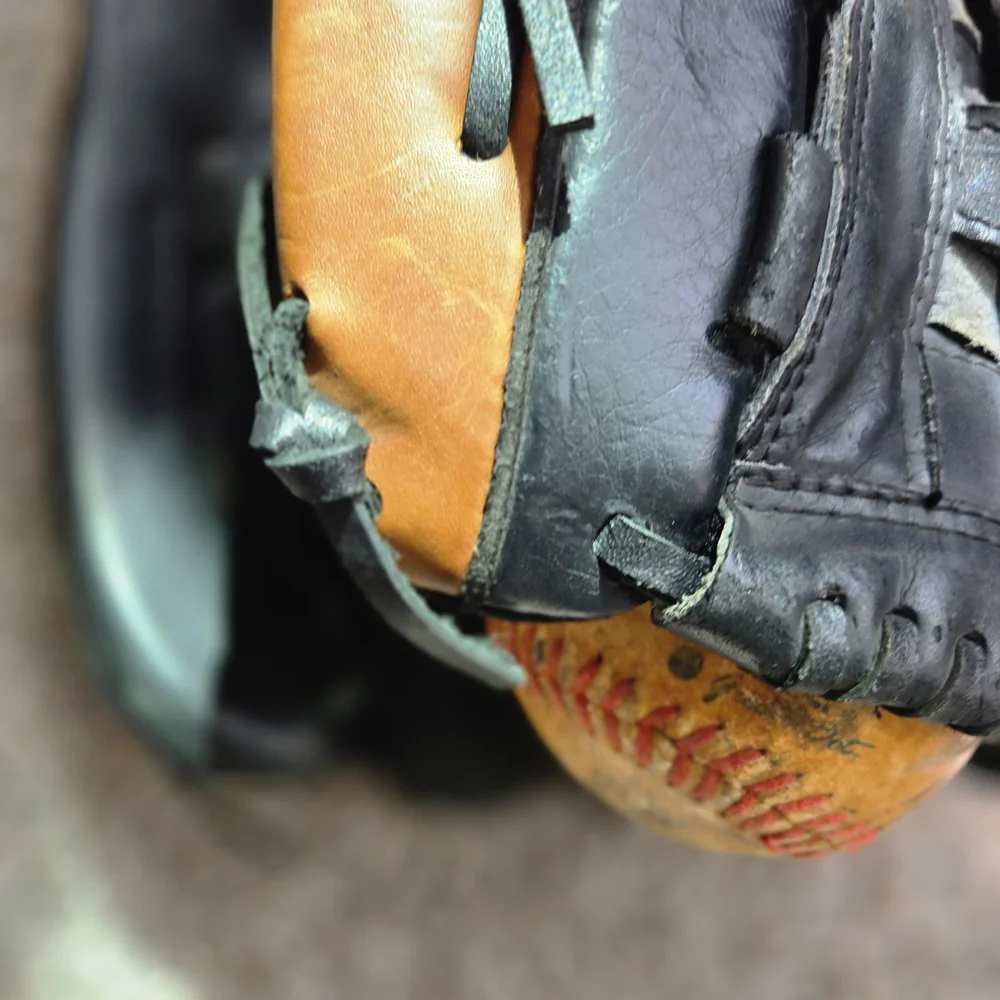 Wilson Black and Brown Baseball Glove